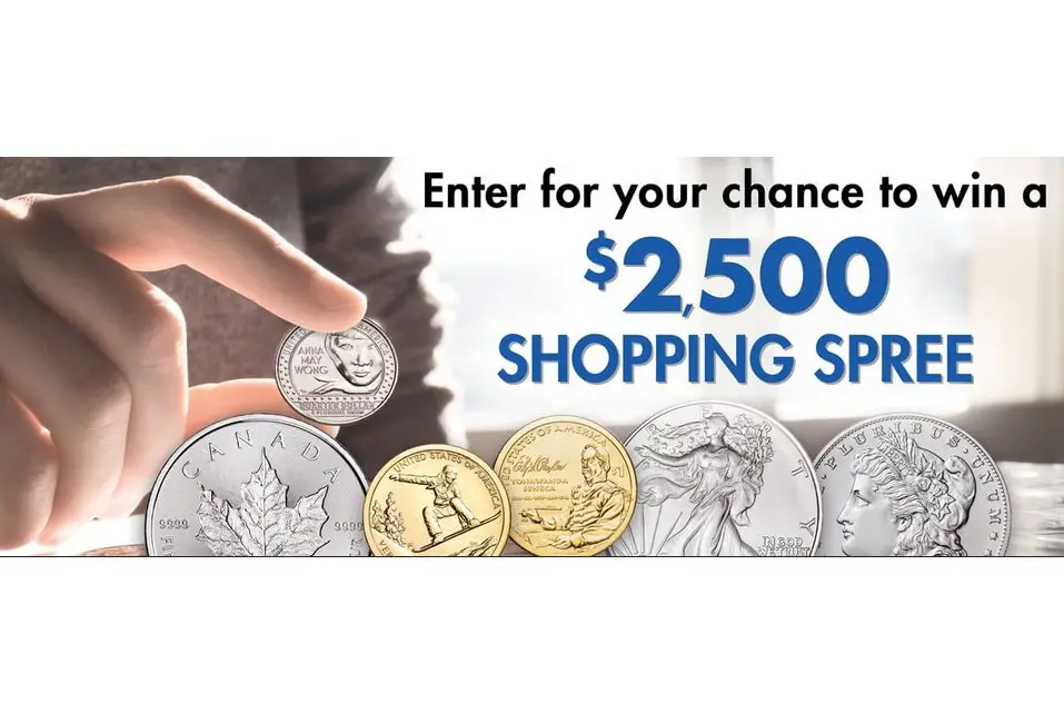 Littleton's January Shopping Spree Sweepstakes - Win A $2,500 Littleton Coin Gift Card