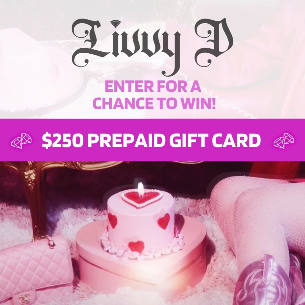 Livvy D Music $250 Prepaid Gift Card Giveaway