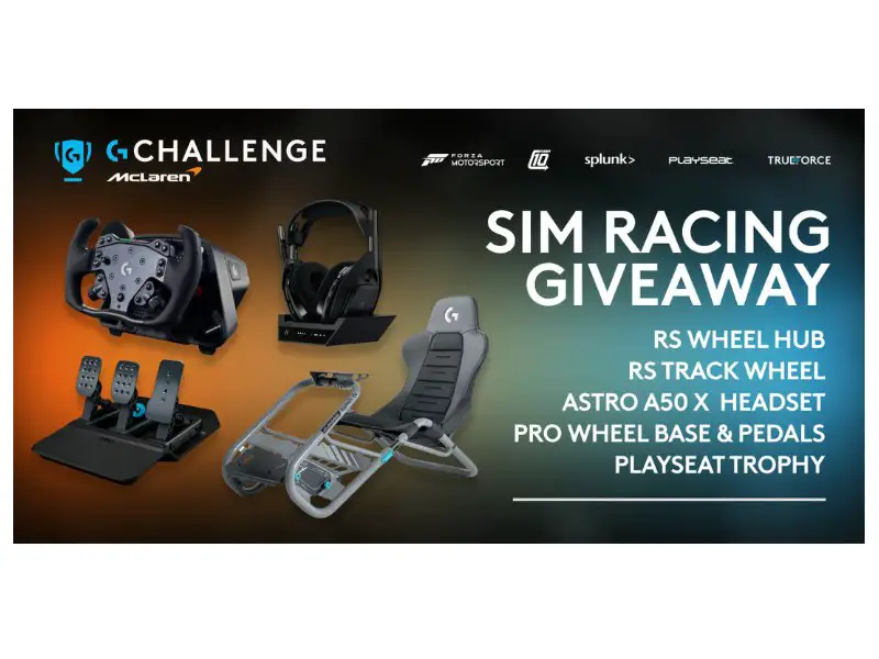 Logitech McLaren G Challenge Giveaway - Win Racing Game Gear