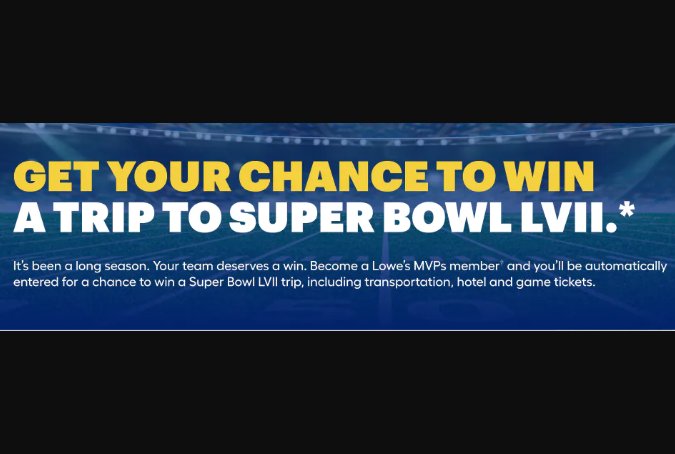 Win Trip To Super Bowl LVII