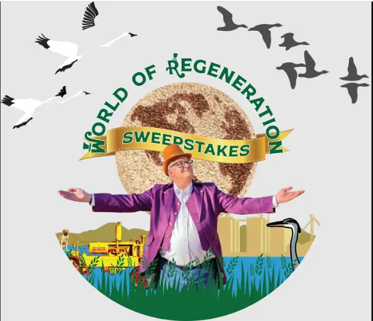 Lundberg World Of Regeneration Sweepstakes - Win A $4,000 Trip To Lundberg Family Farms