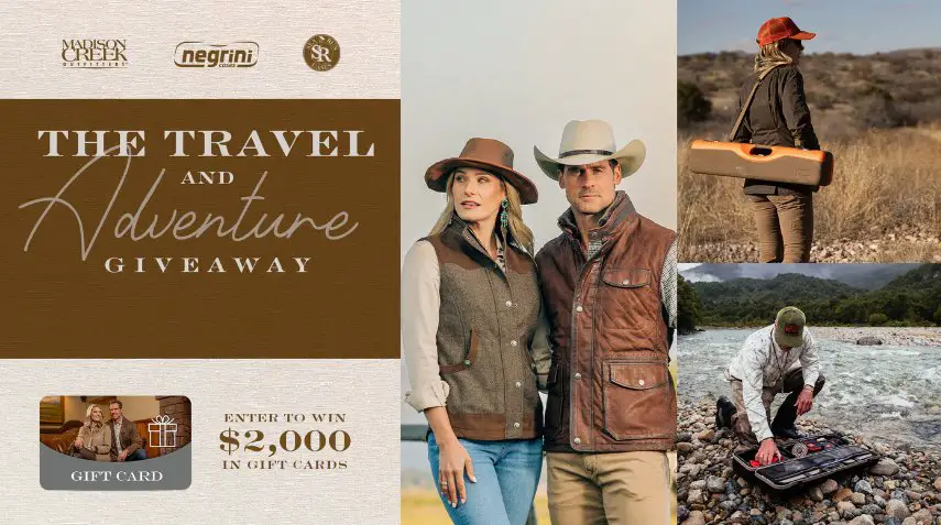 Madison Creek Outfitters Travel & Adventure Giveaway - Win A $1,000 Madison Creek Outfitters Gift Card & More