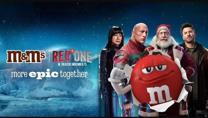 M&M’S Red One LA Sweepstakes – Win A 3 - Night Trip 2 To Los Angeles