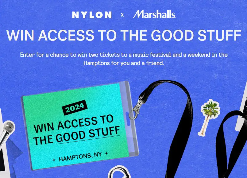 Marshall’s Summer Festival Sweepstakes - Win A Trip For 2 To The Palm Tree Music Festival In New York {3 Winners}