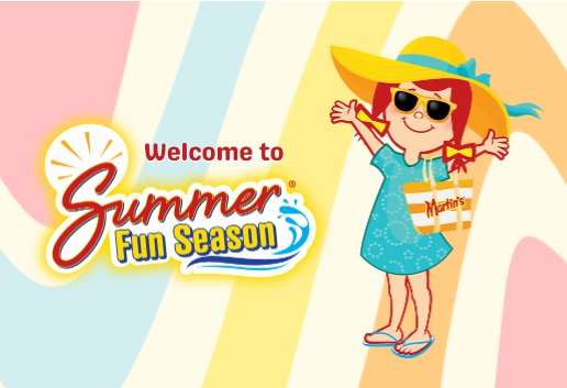 Martin’s Summer Fun Season Sweepstakes – Up For Grabs: AirPods Max, Pickleball Set, Theme Park Tickets & More (18 Winners)