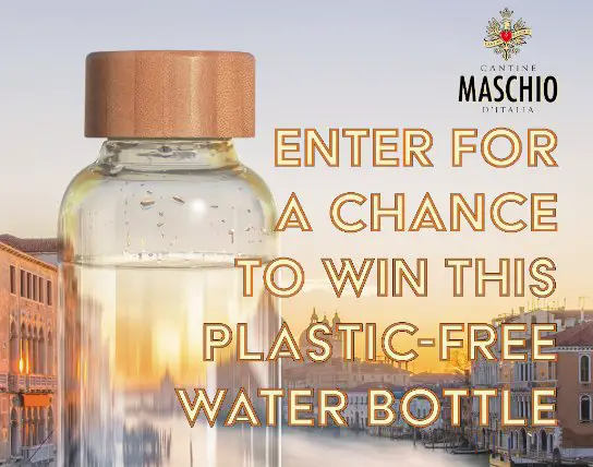 Maschio Water Bottle Giveaway - Win 1 Of 1,000 Plastic-Free Water Bottles