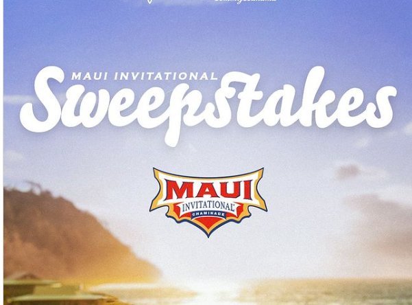 Maui Invitational Fan Sweepstakes – Win A Trip For 2 To The Maui Invitational Basketball Tournament