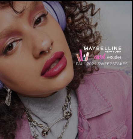 Maybelline Fall 2024 Sweepstakes – Win $500 Worth Of Maybelline Products