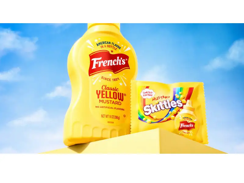 Mccormick Mustard Day Skittles Sweepstakes - Win Mustard Flavored Skittles & More (700 Winners)