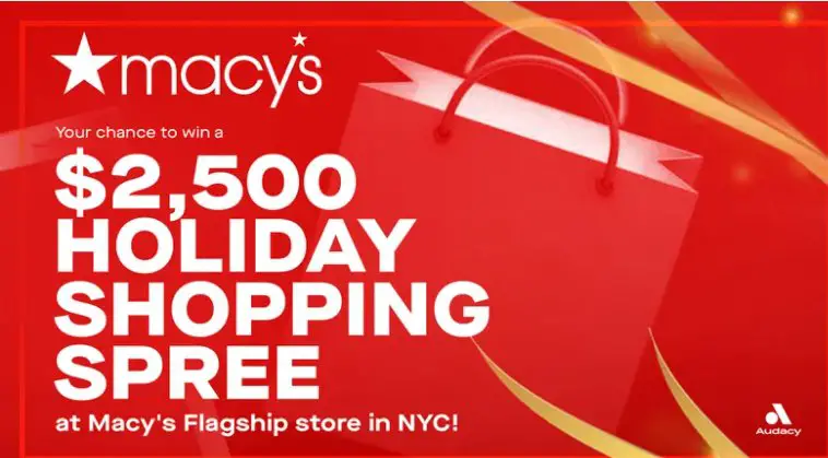 Merry Macy’s Christmas Contest – Win A Trip For 4 To New York