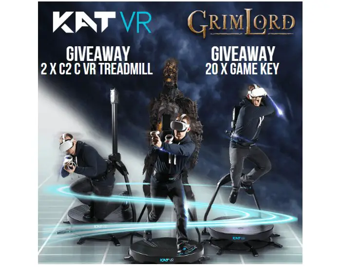 MetalCat Studio Kat Walk C2 Core And Grimlord Key Giveaway - Win A VR Treadmill & Game