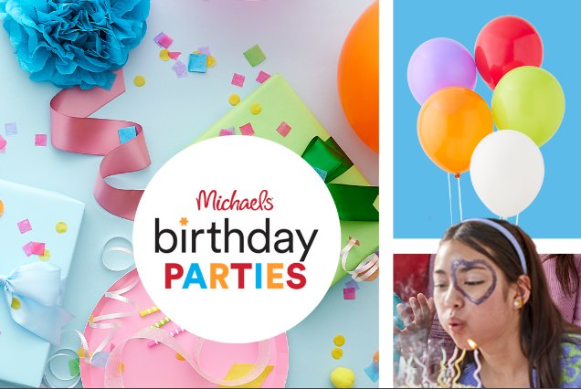 Michaels Birthday Party Sweepstakes – Win Michaels Birthday Party For Up To 12 Children