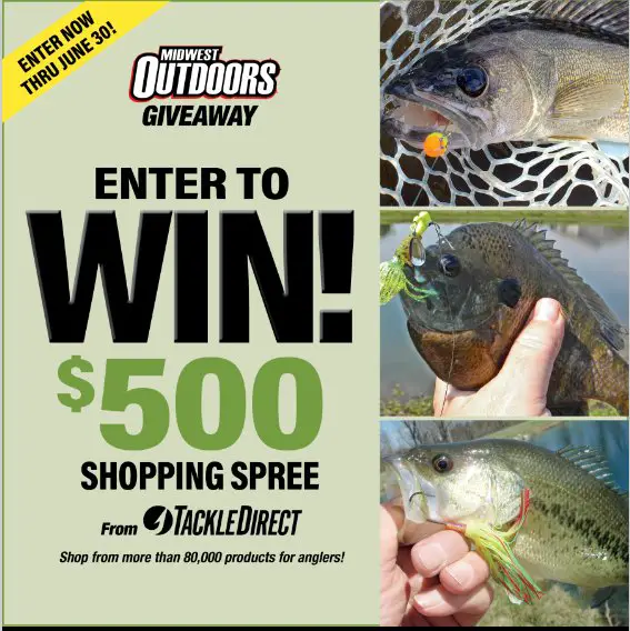 Midwest Outdoors Giveaway – Win A $500 Shopping Spree (3 Winners)