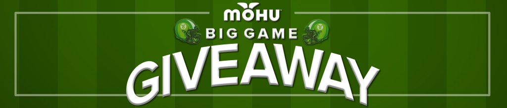 Mohu Big Game Giveaway - Win A 55" Smart TV, A Mohu TV Antenna + Swag