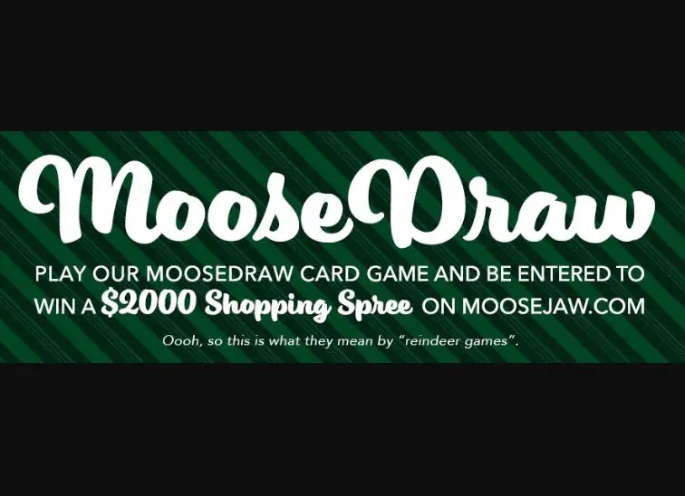 Moosejaw Moosedraw Sweepstakes - Win A $2,000 Moosejaw Shopping Spree