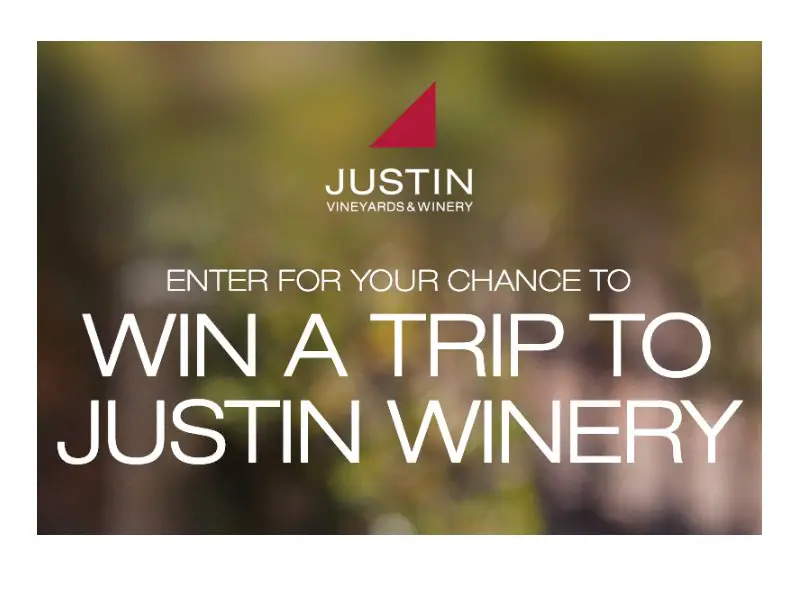 MS Walker Justin Winery Trip Sweepstakes - Win A Night Of Fine Dining And Wine Pairing (Limited States)