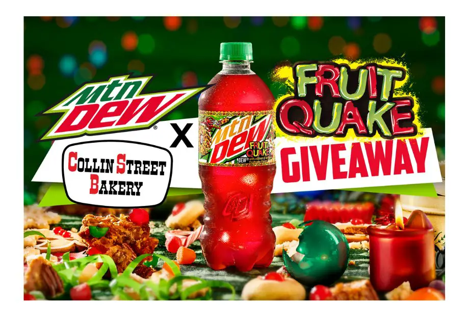 MTN Dew Fruitquake Sweepstakes Win A Free Mountain Dew Fruitquake