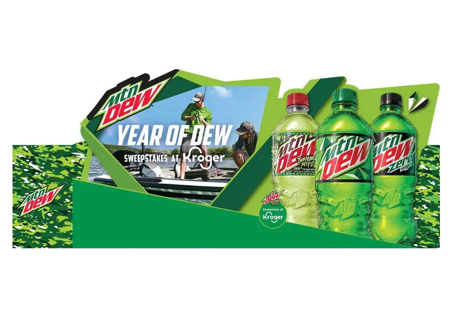 Mtn Dew Year Of Dew Sweepstakes - Win An $800 Kroger Gift Card (Limited States)