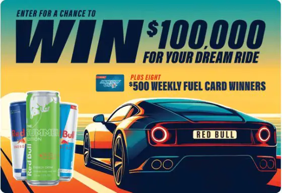 Murphy Drive Rewards Giveaway - Win $100,000 Cash For Your Dream Car & Free Gas (9 Winners)