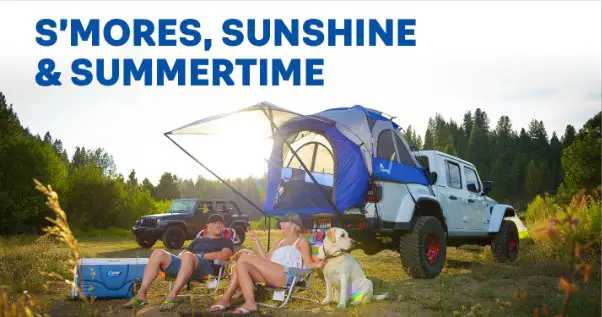 Napier Outdoors S'mores, Sunshine & Summertime Sweepstakes – Win A Napier Prize Pack Including Napier Sportz Tent & More