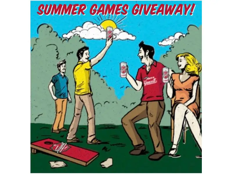 Narragansett Beer Summer Games Giveaway - Win A Cornhole Game And More