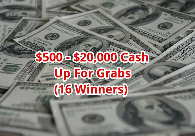 National Debt Relief’s 2024 Giveaway: $500 - $20,000 Cash Up For Grabs (16 Winners)