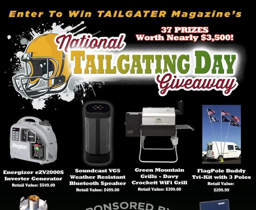 National Tailgating Day Giveaway