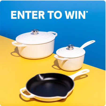 Nature’s Life November Sweepstakes – Win A Le Creuset Pan Set, Zhou's Bloat Blast+ & More