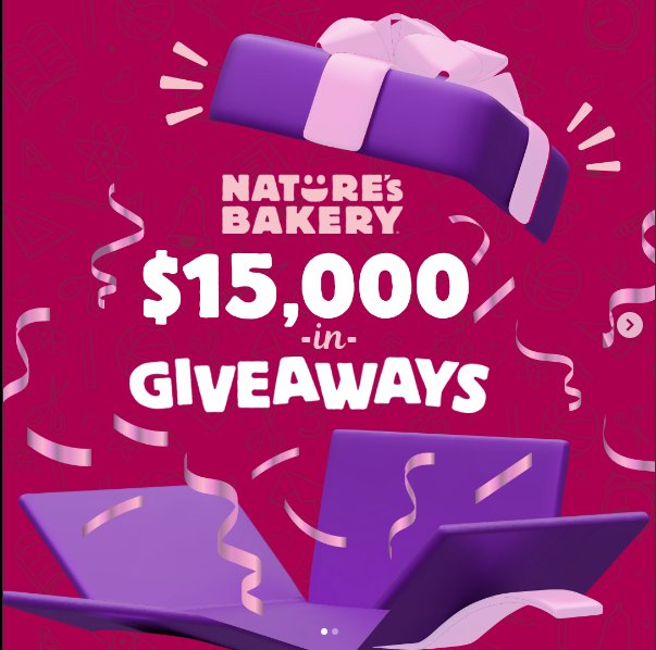 Natures Bakery Back To School Giveaway – Win $250 Cash And An Assortment Of Snacks From Nature’s Bakery (60 Winners)