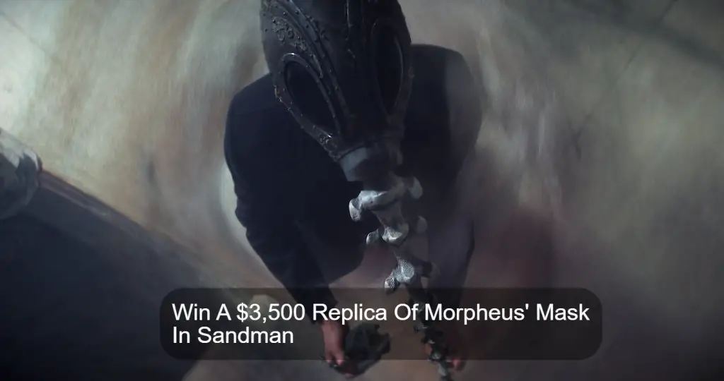 Netflix Tudum Sandman Giveaway - Win A $3,500 Replica Of Morpheus' Mask