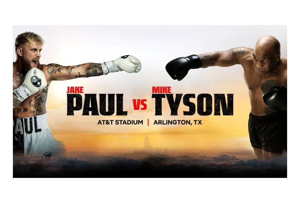 Netflix Tyson Vs. Paul Sweepstakes - Win A Trip For 2 To Arlington, Texas