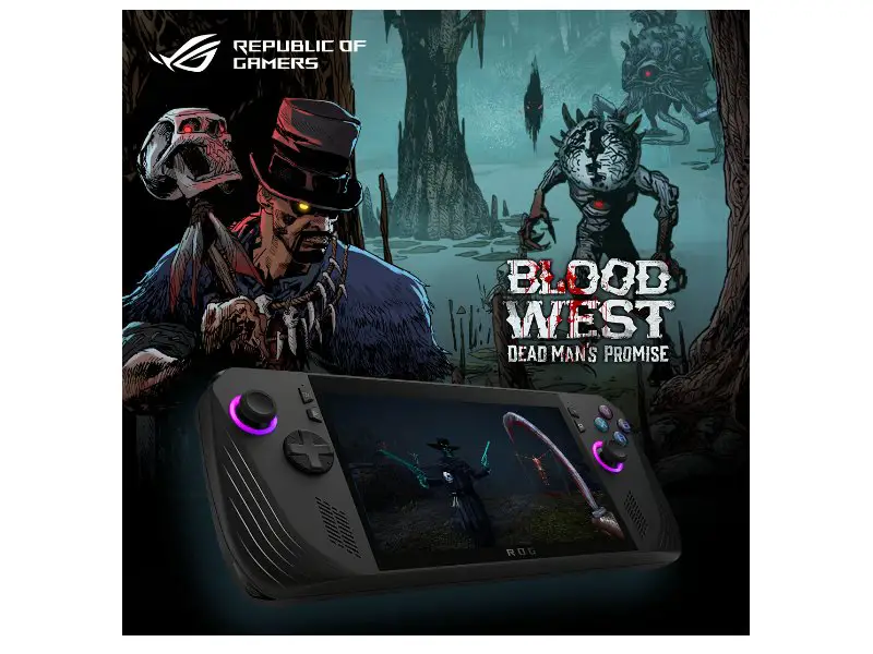 New Blood The Blood West ROG Ally X Giveaway - Win A ROG Ally X & More