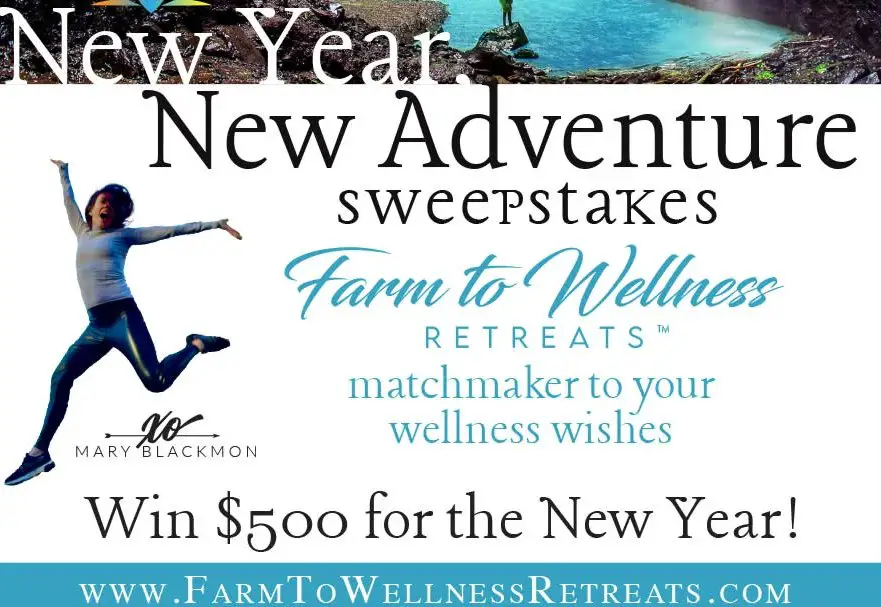 New Year New Adventure Sweepstakes – Win A $500 Gift Card For The New Year