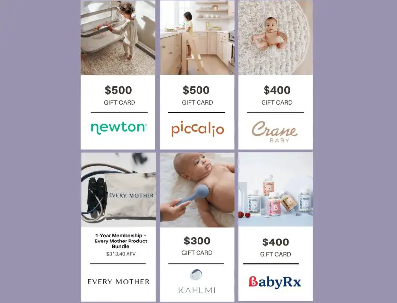 Newton Baby Cuddle Collection Giveaway - Win Baby Gift Cards & More