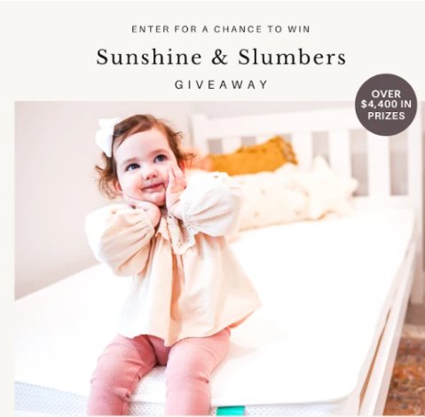 Newton Baby Sunshine & Slumbers Giveaway - Win A $4,500 Baby Prize Pack