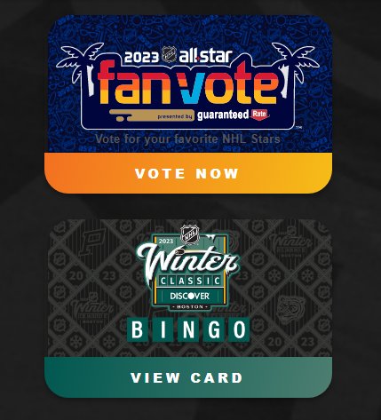 NHL All-Star Fan Vote Sweepstakes - Win A Trip For Two To The 2023 Honda NHL All-Star In South Florida