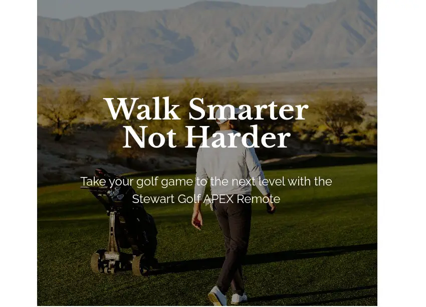 North & Warren Walk The Golf Course Like A Pro Giveaway - Win A Remote Controlled Caddie