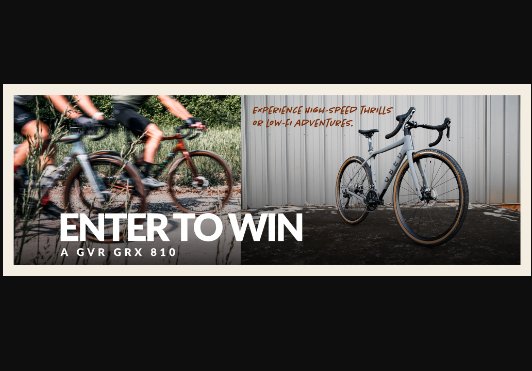 Obed GVR GRX 810 Bike Giveaway – Win A GVR GRX 810 Bike