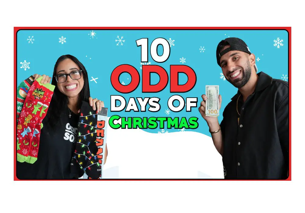 Odd Sox Odd Days Of Christmas - Win Up To $10,000 & More