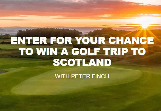 OGIO Peter Finch Sweepstakes – Win A Golf Trip For 4 To Scotland