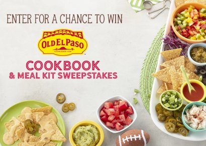 Old El Paso Cookbook Sweepstakes - Win A Cookbook & A Meal Kit {10 Winners}