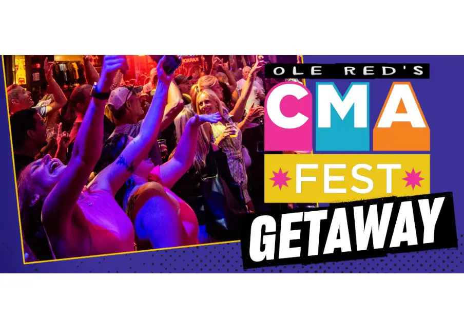 Ole Red 2024 CMA Fest Sweepstakes - Win A Trip For 2 To The 2024 CMA Fest