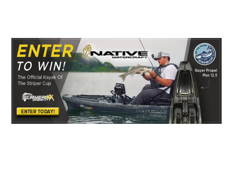 On The Water Native Slayer Propel Max 12.5 Giveaway Contest - Win A Native Watercraft Kayak