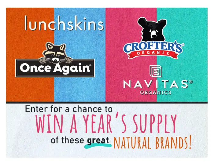 Once Again Nut Butter 2025 Giveaway - Win 60 Jars Of Once Again Nut Butter, Chia Seeds & More