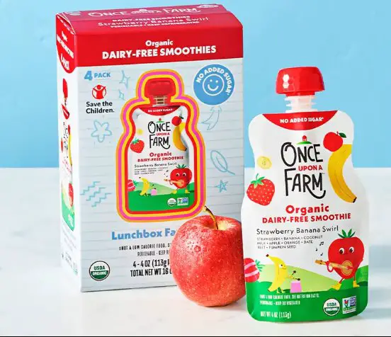 Once Upon A Farm Ultimate Back-To-School Sweepstakes – Win 6 Months Of Once Upon A Farm Organic Meals & More