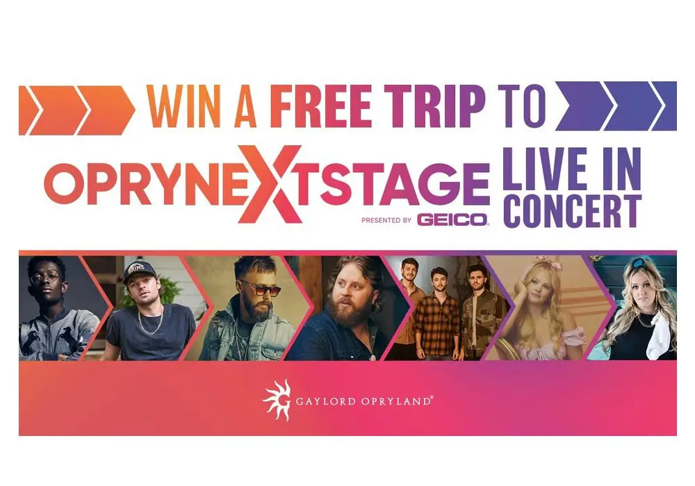 Opry NextStage Live in Concert Flyaway - Win 2 Tickets To The NextStage Concert & More