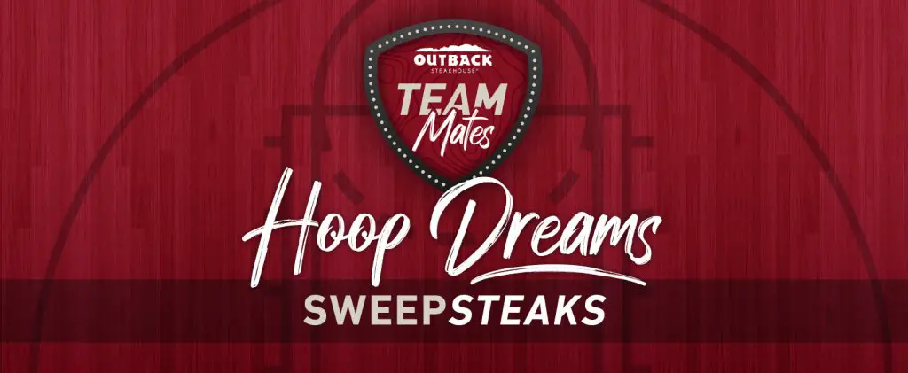 Outback Steakhouse Sweepstakes 2022 - Win $10,000 Or A Trip For 2 To The NCAA Final