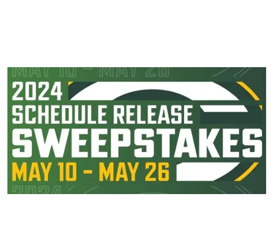 Packers Schedule Release Sweepstakes – Win A Trip For 2 To Attend The 2024 Packers Home Opener Game