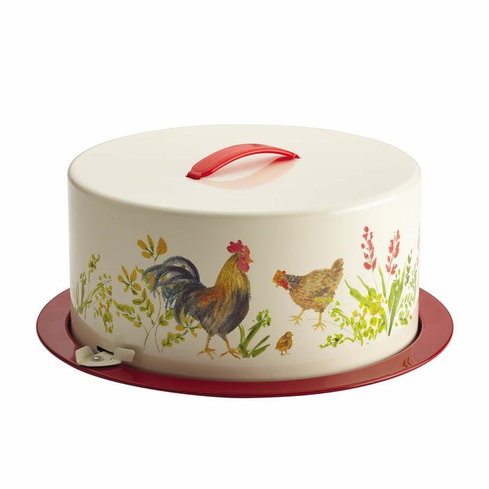 Paula Deen Garden Rooster Cake & Pie Carrier Giveaway