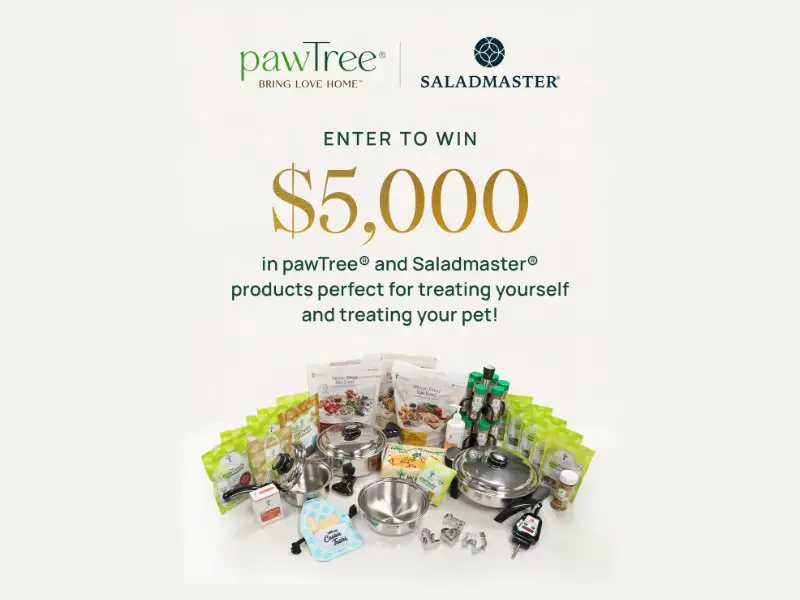 PawTree & Saladmaster Giveaway - Win Personal & Pet Care Items